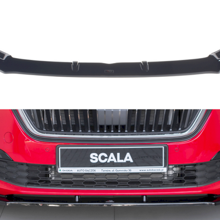 FRONT SPLITTER V.1 SKODA SCALA (2019-UP) - Car Enhancements UK
