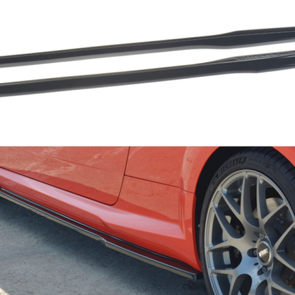 SIDE SKIRTS DIFFUSERS AUDI TT MK3 (8S) RS (2016-UP) - Car Enhancements UK