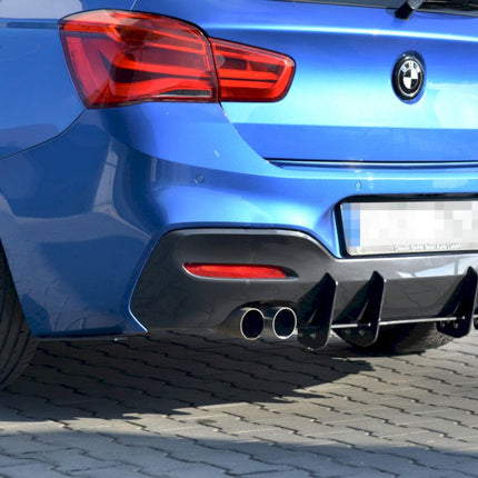 BMW 1 F20/F21 M-POWER FACELIFT - REAR DIFFUSER V.1 (2015-19) - Car Enhancements UK