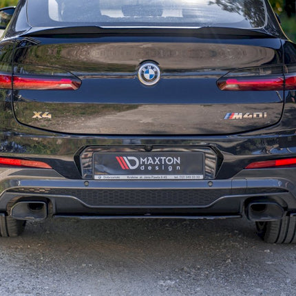 CENTRAL REAR SPLITTER BMW X4 M SPORT G02 (2018-) - Car Enhancements UK