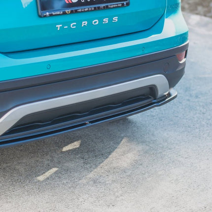 CENTRAL REAR SPLITTER VW T CROSS (2018-) - Car Enhancements UK