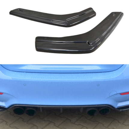 REAR SIDE SPLITTERS BMW M4 F82 (2014-20) - Car Enhancements UK