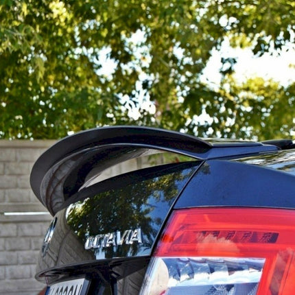 SPOILER CAP SKODA OCTAVIA VRS MK3/ MK3.5 HATCHBACK - Car Enhancements UK