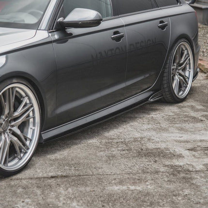 SIDE SKIRTS DIFFUSERS AUDI S6/ A6 S-LINE C7 FACELIFT - Car Enhancements UK