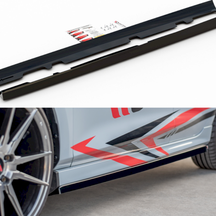 SIDE SKIRTS DIFFUSERS V.1 FORD FIESTA MK8 ST (2018-) - Car Enhancements UK