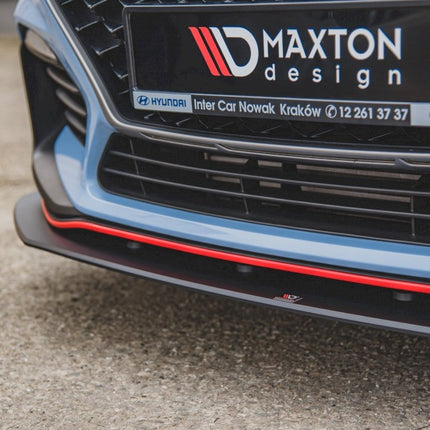 MAXTON RACING FRONT SPLITTER HYUNDAI I30 N MK3 HATCHBACK/ FASTBACK (2017-) - Car Enhancements UK
