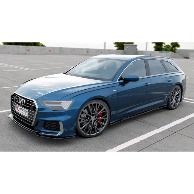 FRONT SPLITTER V1 AUDI S6/ A6 S-LINE C8 (2019-) - Car Enhancements UK