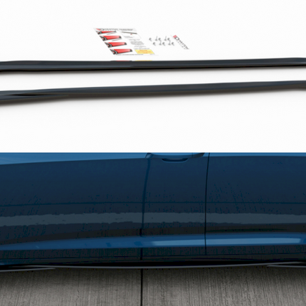 SIDE SKIRT DIFFUSERS AUDI S6/ A6 S-LINE C8 (2019-) - Car Enhancements UK