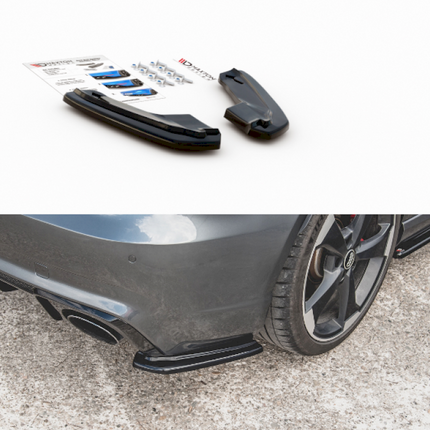 REAR SIDE DIFFUSERS V1 AUDI RS3 8V SPORTBACK (2015-2016) - Car Enhancements UK