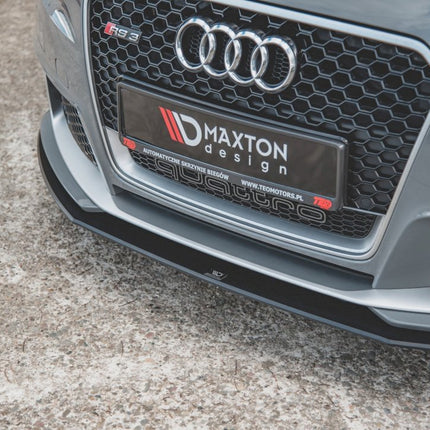 MAXTON RACING FRONT SPLITTER AUDI RS3 8V SPORTBACK (2015-2016) - Car Enhancements UK