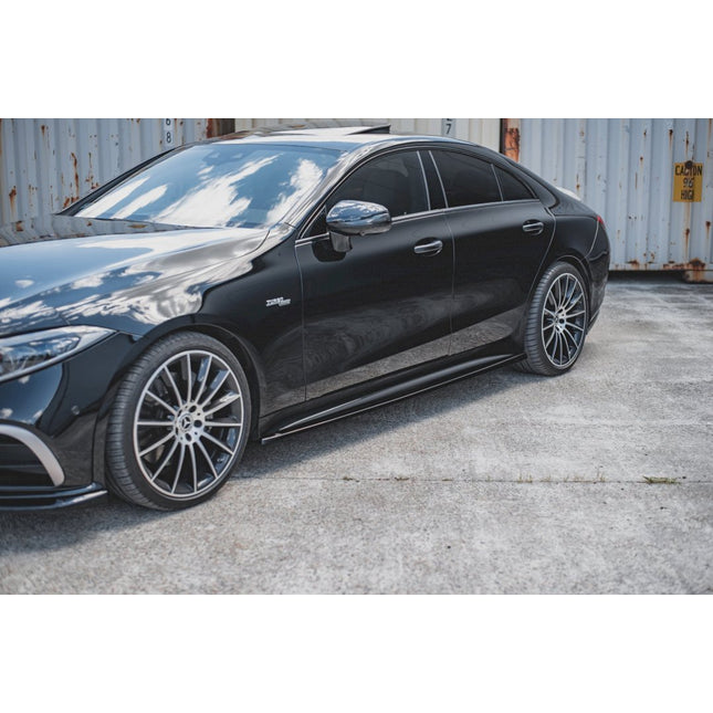 SIDE SKIRTS SPLITTERS MERCEDES-BENZ CLS AMG LINE / 53AMG C257 (2018-2021) - Car Enhancements UK