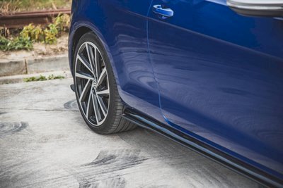 MAXTON RACING SIDE SKIRTS SPLITTERS VW GOLF 7 R FACELIFT (2017-2020) - Car Enhancements UK