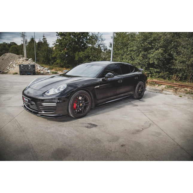 SIDE SKIRTS DIFFUSERS V1 PORSCHE PANAMERA TURBO 970 FACELIFT (2013-2016) - Car Enhancements UK