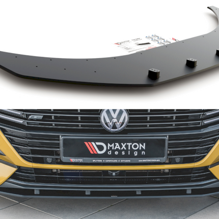 MAXTON RACING FRONT SPLITTER VW ARTEON R-LINE (2017-) - Car Enhancements UK