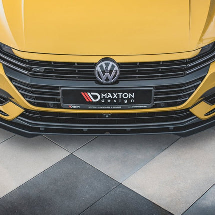 MAXTON RACING FRONT SPLITTER (+FLAPS) VW ARTEON R-LINE (2017-) - Car Enhancements UK