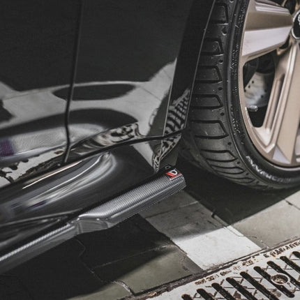 SIDE SKIRTS DIFFUSERS AUDI RS5 SPORTBACK F5 FACELIFT (2019-) - Car Enhancements UK