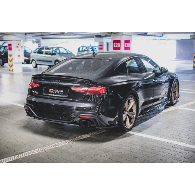 SIDE SKIRTS DIFFUSERS AUDI RS5 SPORTBACK F5 FACELIFT (2019-) - Car Enhancements UK