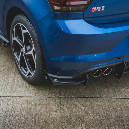 MAXTON RACING REAR VALANCE (+FLAPS) VW POLO GTI MK6 (2017-) - Car Enhancements UK