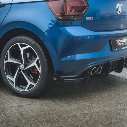 MAXTON RACING REAR VALANCE (+FLAPS) VW POLO GTI MK6 (2017-) - Car Enhancements UK