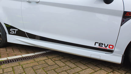 Mk7 & 7.5 Fiesta Lower Side Stripe Decal Set - Car Enhancements UK