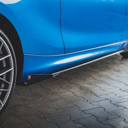 RACING DURABILITY SIDE SKIRTS DIFFUSERS (+FLAPS) BMW M135I F20 (2011-2015) - Car Enhancements UK