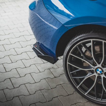RACING DURABILITY REAR SIDE SPLITTERS (+FLAPS) BMW M135I F20 (2011-2015) - Car Enhancements UK