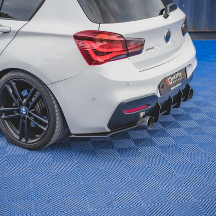 RACING DURABILITY REAR SIDE SPLITTERS V2 BMW 1 F20 M-PACK FACELIFT / M140I (2015-2019) - Car Enhancements UK