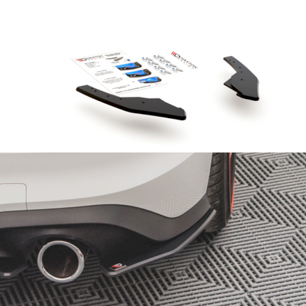 RACING DURABILITY REAR SIDE SPLITTERS VW GOLF 8 GTI (2020-) - Car Enhancements UK
