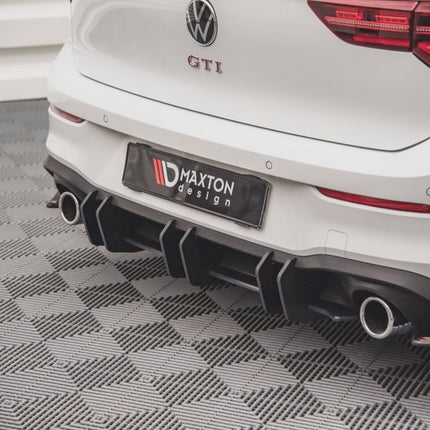 RACING DURABILITY REAR DIFFUSER V2 VW GOLF 8 GTI (2020-) - Car Enhancements UK