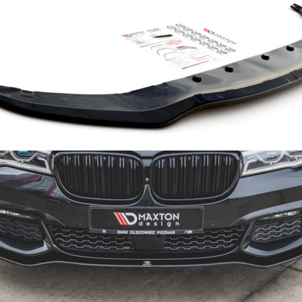 FRONT SPLITTER V1 BMW 7 M-PACK G11 (2015-2018) - Car Enhancements UK