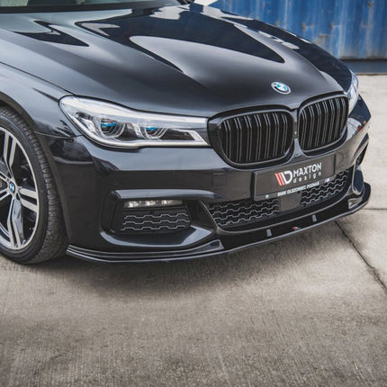 FRONT SPLITTER V2 BMW 7 M-PACK G11 (2015-2018) - Car Enhancements UK