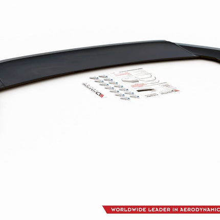 FRONT SPLITTER V4 SEAT LEON FR MK4 (2020-) - Car Enhancements UK
