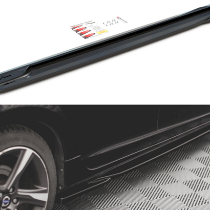 SIDE SKIRTS DIFFUSERS VOLVO S60 R-DESIGN MK2 (2014-2018) - Car Enhancements UK