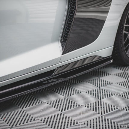 SIDE SKIRTS DIFFUSERS AUDI R8 MK2 FACELIFT (2018-) - Car Enhancements UK