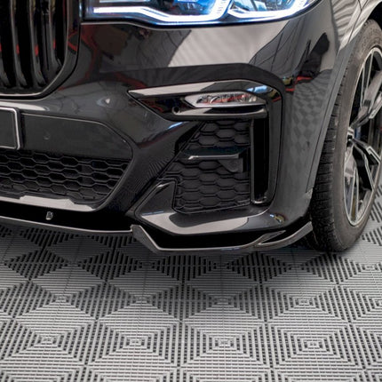 FRONT SPLITTER V2 BMW X7 M G07 (2018-) - Car Enhancements UK