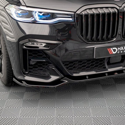 FRONT SPLITTER V3 BMW X7 M G07 (2018-) - Car Enhancements UK