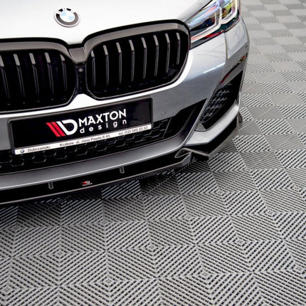 FRONT SPLITTER V1 BMW 5 G30 FACELIFT M-PACK (2020-) - Car Enhancements UK