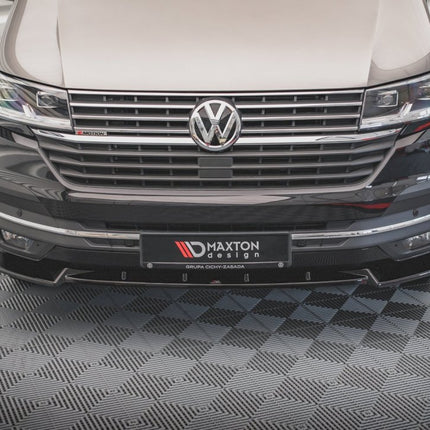 FRONT SPLITTER V1 VW T6 FACELIFT (2019-) - Car Enhancements UK