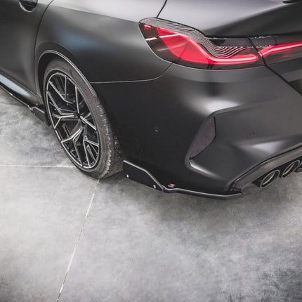 REAR SIDE SPLITTERS (+FLAPS) V1 BMW M8 GRAN COUPE F93 (2019-) - Car Enhancements UK