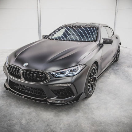 FRONT SPLITTER (+FLAPS) V1 BMW M8 GRAN COUPE F93 (2019-) - Car Enhancements UK