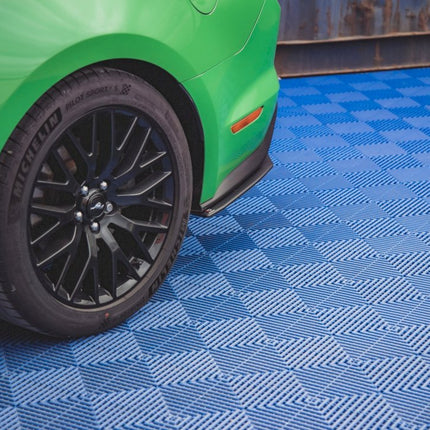 RACING DURABILITY REAR SIDE SPLITTERS STREET PRO V.1 FORD MUSTANG GT MK6 FACELIFT (2017-) - Car Enhancements UK