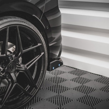 REAR SIDE SPLITTERS (+FLAPS) V.2 VW GOLF R MK8 (2020-) - Car Enhancements UK