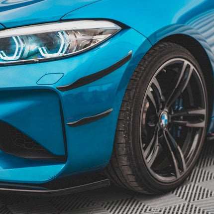 FRONT BUMPER WINGS (CANARDS) BMW M2 F87 (2016-2020) - Car Enhancements UK
