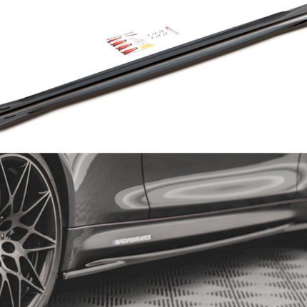 SIDE SKIRTS DIFFUSERS BMW M4 F82 (2014-) - Car Enhancements UK