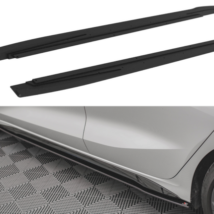 STREET PRO SIDE SKIRTS DIFFUSERS AUDI S3 / A3 S-LINE 8Y (2020-) - Car Enhancements UK