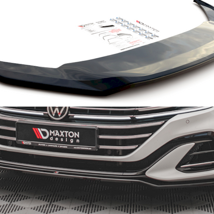 FRONT SPLITTER V.3 VW ARTEON R-LINE FACELIFT (2020-) - Car Enhancements UK