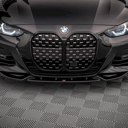FRONT SPLITTER V.2 BMW 4 M-PACK G22 (2020-) - Car Enhancements UK