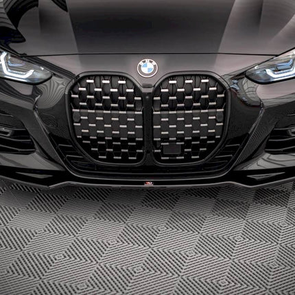 FRONT SPLITTER V.3 BMW 4 M-PACK G22 (2020-) - Car Enhancements UK