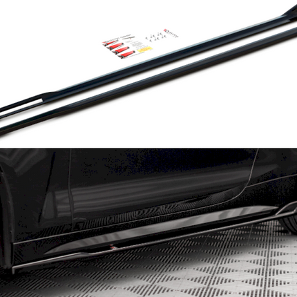 SIDE SKIRTS DIFFUSERS V.3 BMW 4 M-PACK G22 (2020-) - Car Enhancements UK