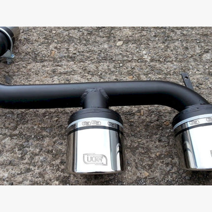 EXHAUST TIPS VW POLO MK5 (6R) FITS WITH DOUBLE MIDDLE EXHAUST REAR VALANCE - Car Enhancements UK